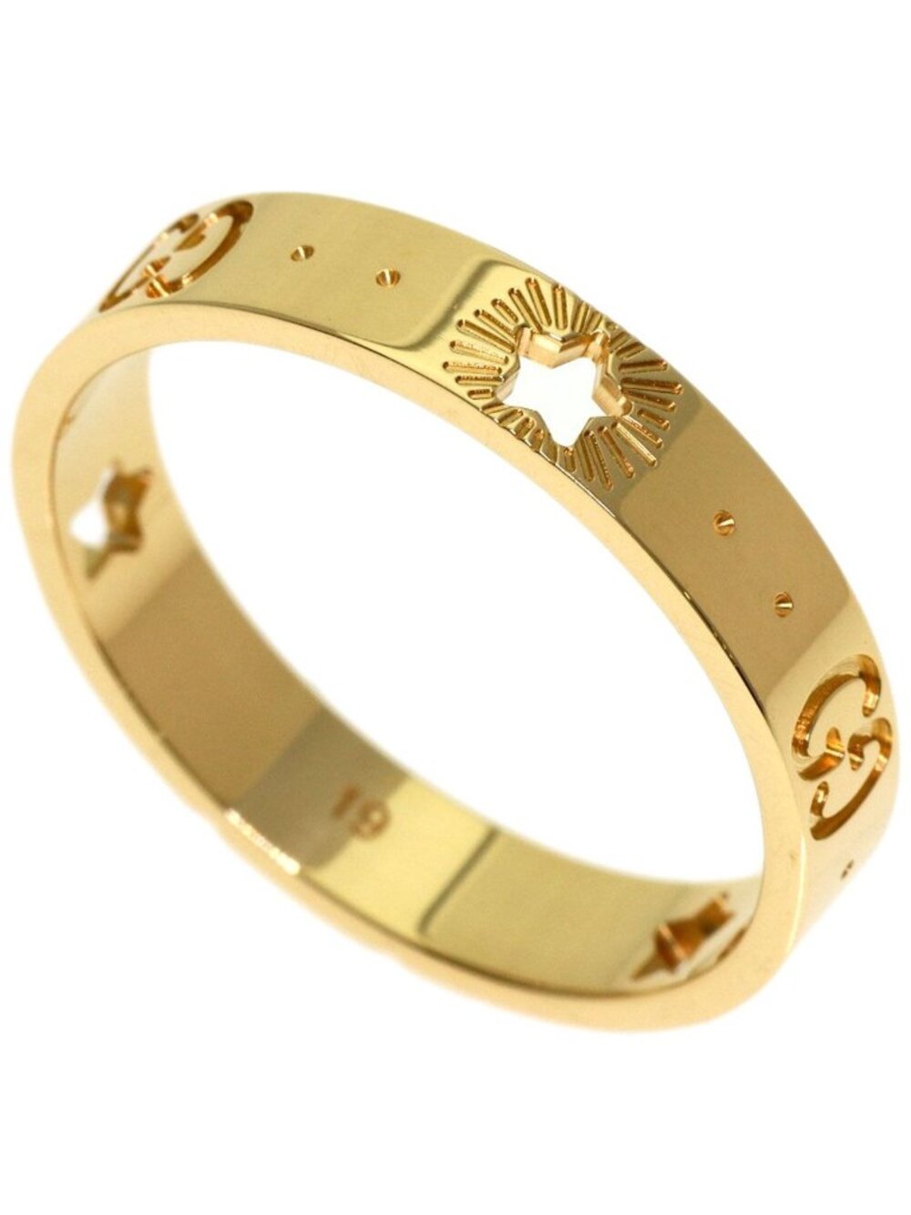 Gucci Icon Star Ring 18K Yellow Gold